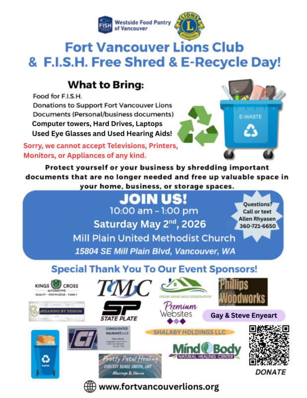 Shred Event May 2nd 2026